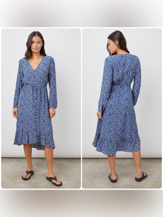 Rails Dresses & Skirts - New! Rails Jade Ditzy Blue Floral Midi Dress 🩵 Medium